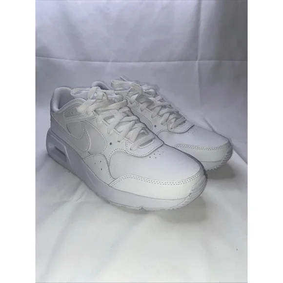 Nike Air Max SC LEA Men's Running All White Shoes DH-9636-101 Size 10 #370 - Picture 1 of 9
